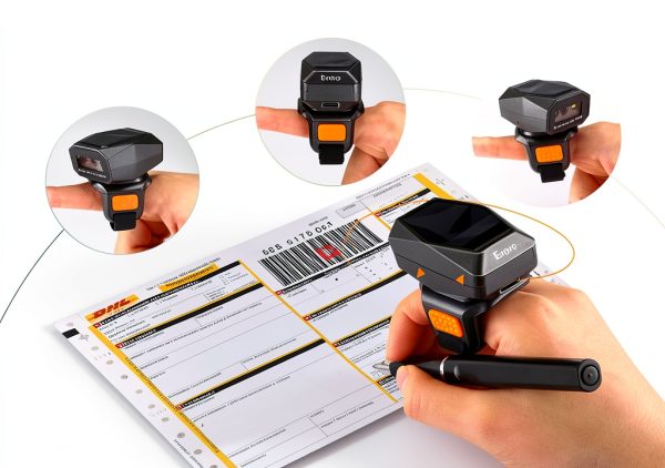 Eyoyo Wearable Ring Barcode Scanner Model EY-016 Bluetooth 2.4G-1