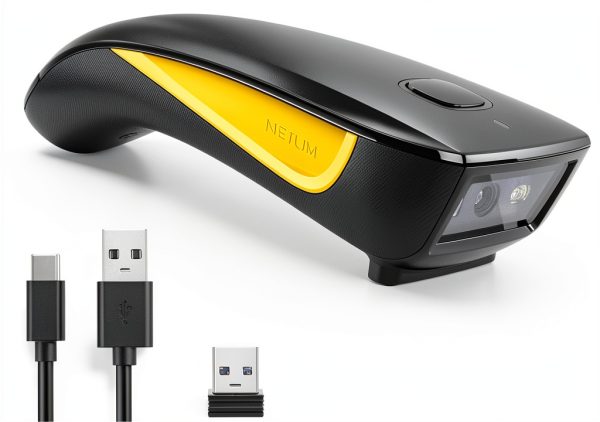Barcode Scanner NETUM C750 Pocket Wireless 2D QR Code Scanner-0