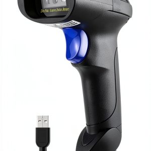 Barcode Scanner NetumScan Handheld USB 1D CCD Reader Anti Shock-0
