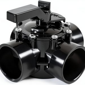 4717 3-Port 2 to 2-1/2-Inch Positive Seal NeverLube Valve, 170 GPM Flow, Suitable for 2" & 2-1/2" PVC Pipe-0