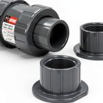 Hayward TC10150STE 1-1/2-Inch PVC TC Series True Union Check Valve with EPDM Seals and Socket/Threaded End Connection-0